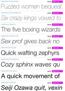 Helvetica Neue