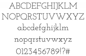 Josefin Slab