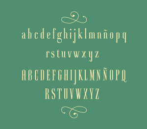 Ayres free font: full preview