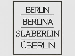berlin free font