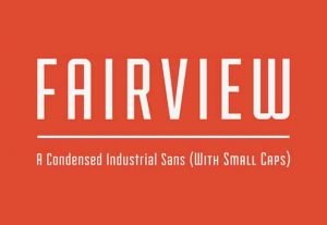 fairview free font