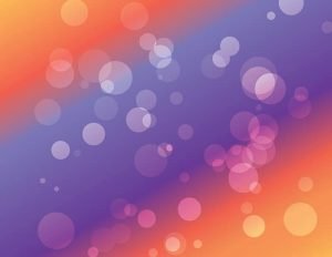 Vector Bokeh backgrounds: Purple orange