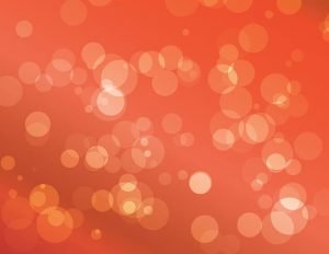 Vector Bokeh: burnt orange