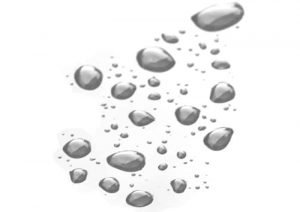 Water Droplet Brushes