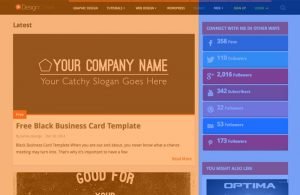 asymmetry web design example