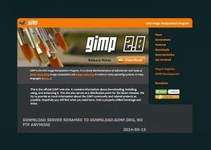 Gimp Design Software