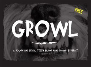 growl free font