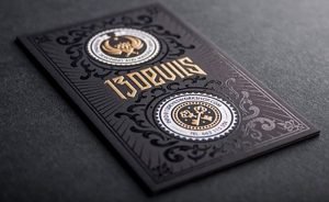 varnished letterpress