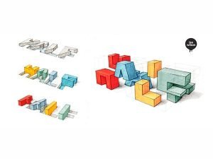3d type sketch feat