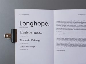 Orkney Free Font Collection