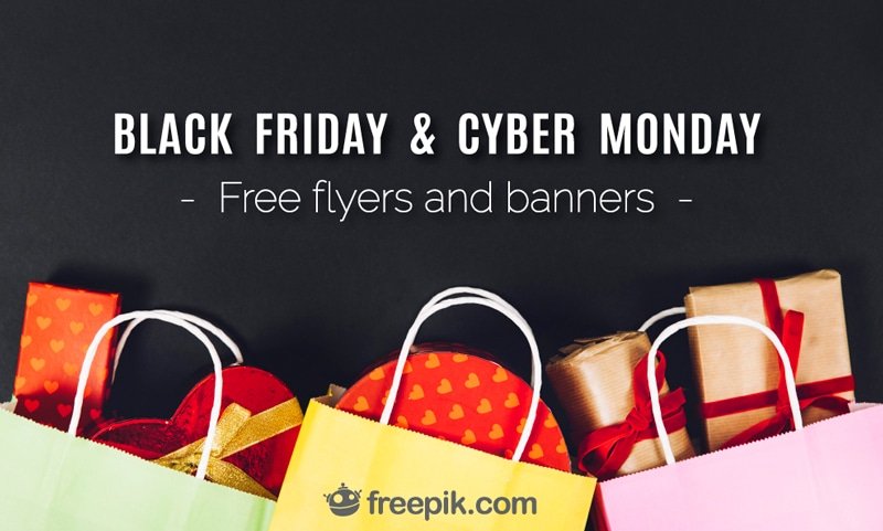 Free Black Friday Flyers and Vector Graphics (Ai and EPS Formats)